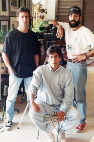 Con Ivan Oms y Jose Luis Llanes, integrantes de El Taller de los Inundados